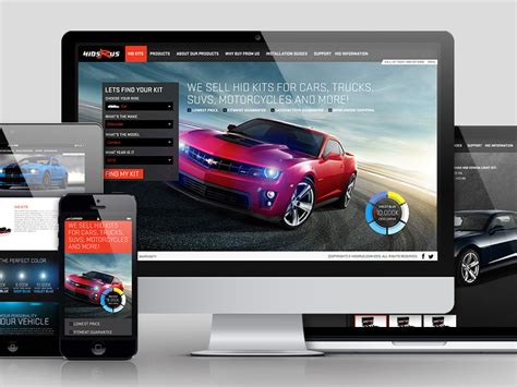 Responsive Car Customization Website by Gary Flavin on Dribbble