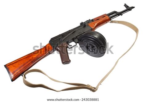 Akm Avtomat Kalashnikova Kalashnikov Assault Rifle Stock Photo