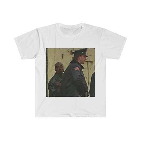 2pac Fuck The Police Graphic Tee Vintage Tupac Shakur Hip Hop