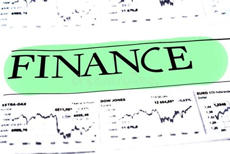 finance data concept stock photo image  data finance