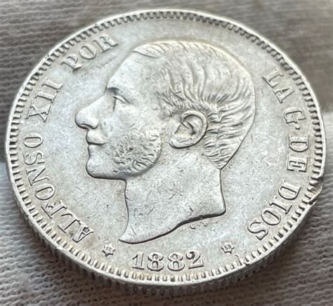 Reino De Espa A Alfonso Xii Pesetas Catawiki