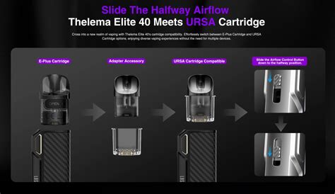 Thelema Elite Mah W Pod Kit Lost Vape Atmology The Vaping