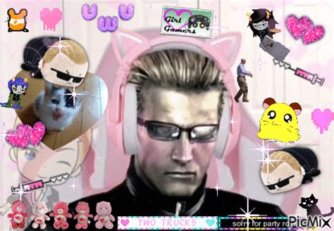 Resident Evil Albert Wesker Egirl Kawaii  Animado Gratis Picmix