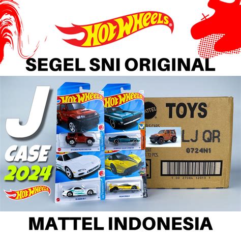 Jual Hot Wheels Kartonan Grosir Box J 2024 SEGEL SNI ORIGINAL Mattel Shopee Indonesia