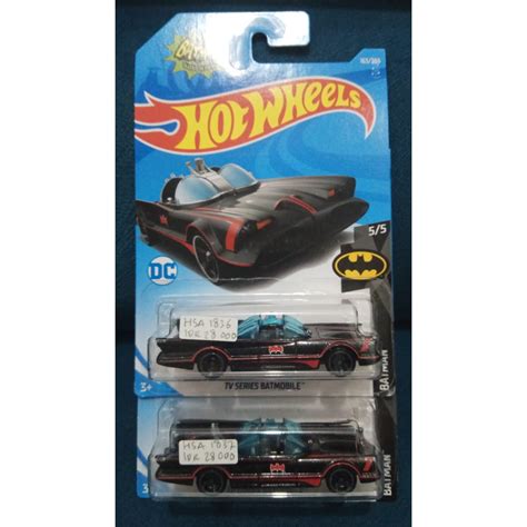 Jual HOTWHEELS HOT WHEELS TV SERIES BATMOBILE BATMAN FJX34 Shopee