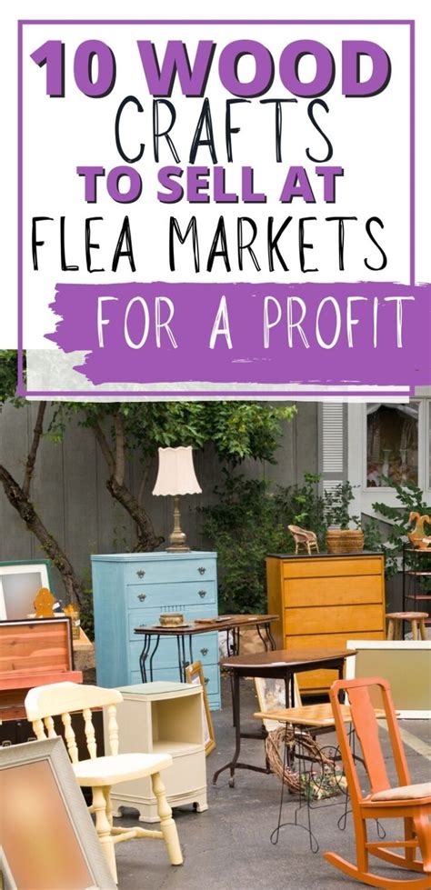 Best Wood Crafts That Sell At Flea Markets