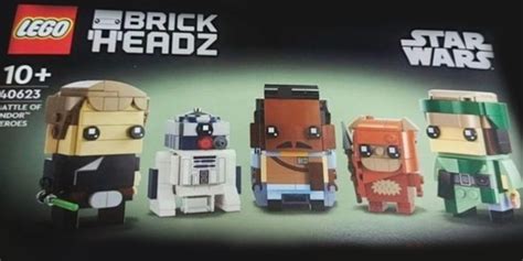 LEGO Endor BrickHeadz arrive on May 1 ahead of Star Wars Day