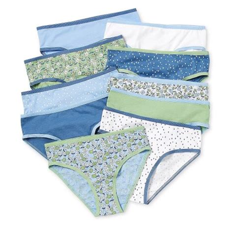 new Thereabouts Little Big Girls 10 Pack Bikini Panty Thereabouts女童大