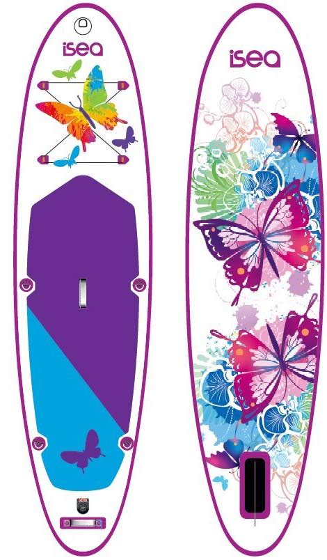 Надувная доска для sup-бординга ISEA BUTTERFLY 10'5 Б/У в Москве ...