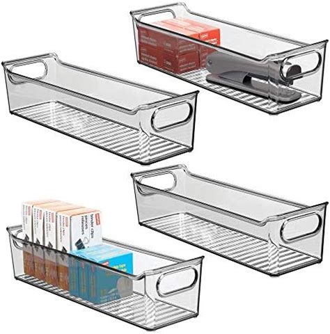 MDesign 4er Set Aufbewahrungsbox Mit Integrierten Griffen Zur