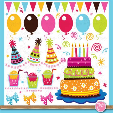 Free Party Birthday Cliparts, Download Free Party Birthday Cliparts png ...