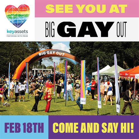 Join Us At The Big Gay Out Key Assets NZ