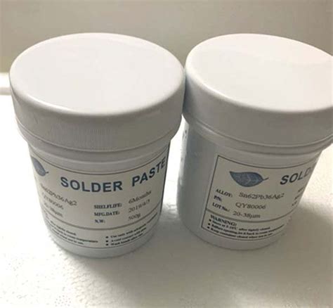 Water Soluble Type Of Tin Lead Solder Paste Sn63pb37 Stencil Welding