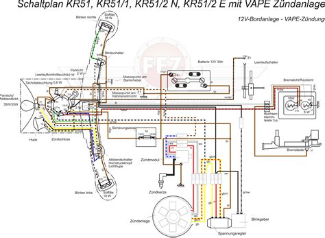 Schaltplan Simson S51 Elektronik 12v - Wiring Diagram