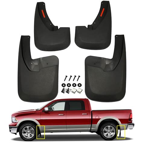 Buy Mud Flaps Compatible With Dodge Ram Ram