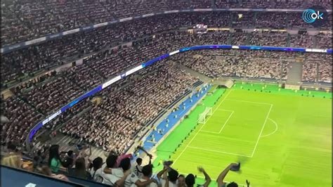 El Santiago Bernab U Vibr Con La Nueva Copa De Europa Conquistada Por