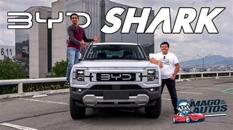 El primer pick up híbrido enchufable BYD Shark Review YouTube