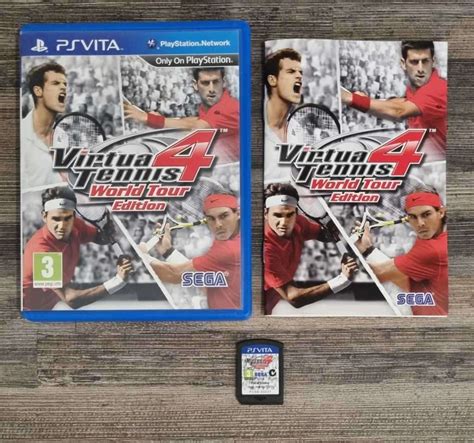 Games - Virtua Tennis 4 World Tour Edition for PS Vita - Complete was ...