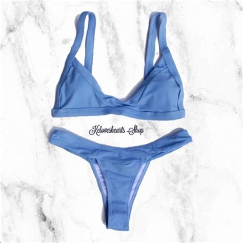 Swim Baby Blue Bikini Set Poshmark