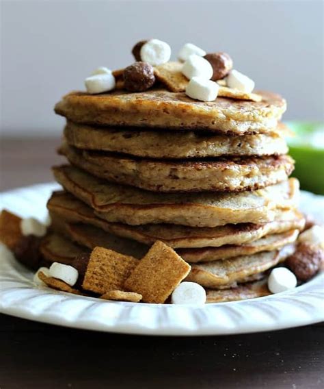 Honey Maid Smores Cereal Pancakes Punchfork