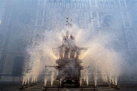 Cos A Firenze Si Celebra La Pasqua Lo Scoppio Del Carro Spiegato Al