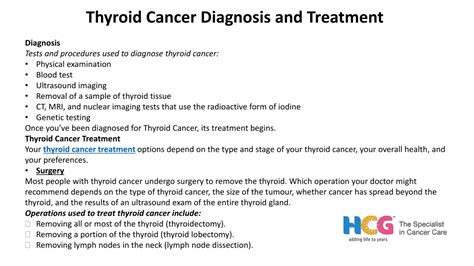 Ppt Thyroid Cancer Diagnosis And Treatment Powerpoint Presentation Free Download Id11716920