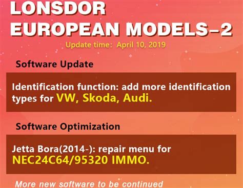 Lonsdor K518 Latest Update European Vehicles