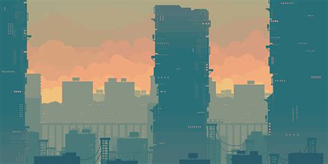 Pixel Art Futuristic City Pack By Edermunizz
