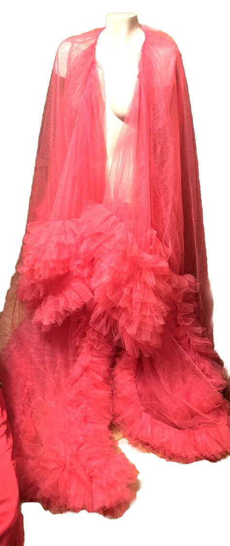 1960 S Vintage Negligee Nightgown VERY VERY FULL Hot Gem