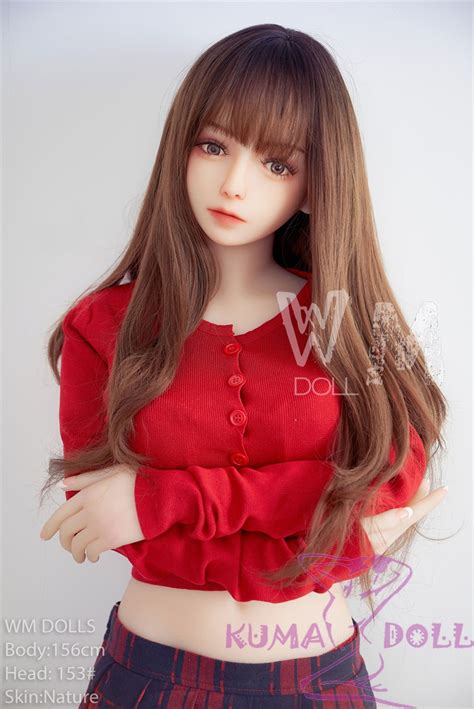 156cm 5ft1 B Cup WM Doll TPE Material Sex Doll Doll With Head 153 Red