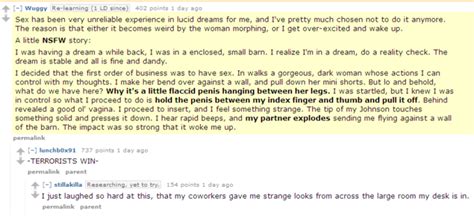 When Sex During Lucid Dreaming Goes Wrong Lucid Dreaming Know Your Meme