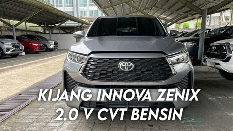 Kijang Innova Zenix Type V Cvt Bensin Anzon Toyota Pontianak Warna