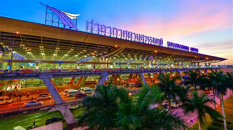 suvarnabhumi airport bangkok international airport  thailand bkk