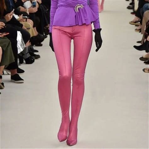 Mcacchi/Новинка года; сезон весна; леопардовые брюки; Узкие вечерние ...