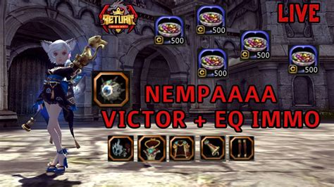 Live Nempa Eq Victor Immortal Armor Persiapan Gdn Dragon Nest