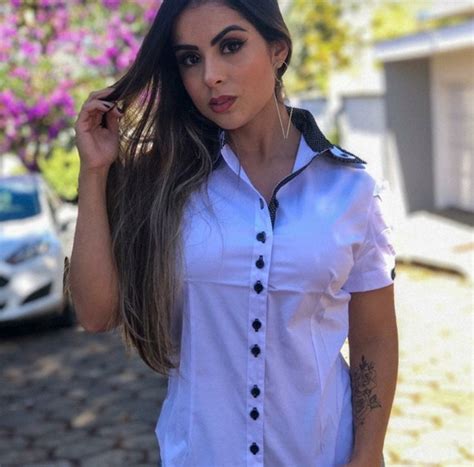 Camisa Social Nude Feminina Produtos Personalizados No Elo