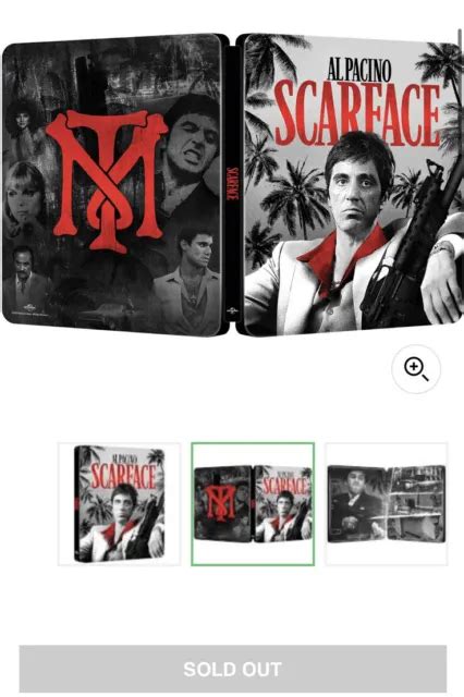 Al Pacino Scarface K Blu Ray Steelbook Limited Edition Preorder