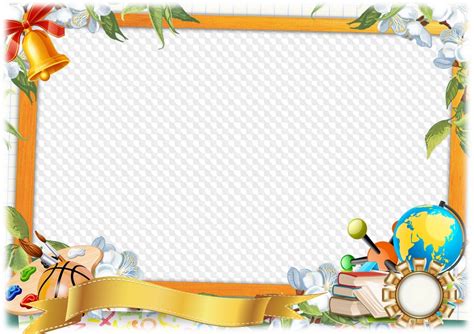 Рамка для группового фото школьная