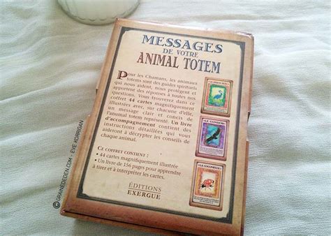 Les cartes Oracle Messages de votre Animal Totem