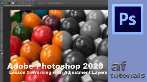 Working With Adjustment Layers Lesson 5 Adobe Photoshop Cc 2020