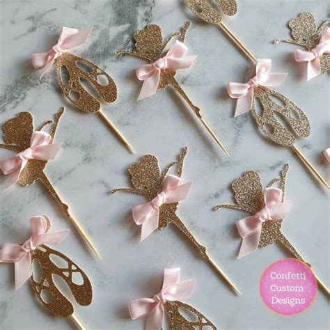 Ballet Cupcake Toppers
