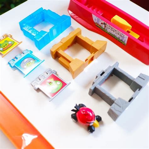 Hot Wheels Angry Birds Slingshot Launch Track Set With Extra Hot Wheels Hw Imagination Angry
