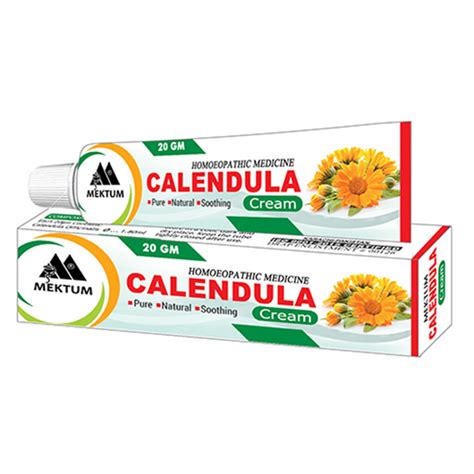 Buy Calendula Cream - Mektum Homoeo Pharma