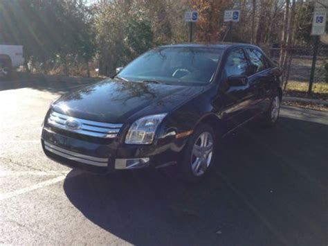 Buy Used 2008 Ford Fusion Sel V6 Dark Pearl Blue Leather Seats