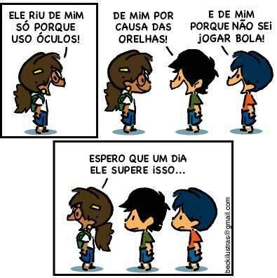Tirinhas Sobre O Bullying - Bullying