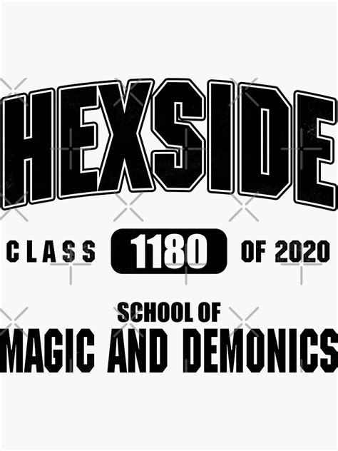 "Hexside Uniform" Sticker for Sale by debsruizart | Redbubble