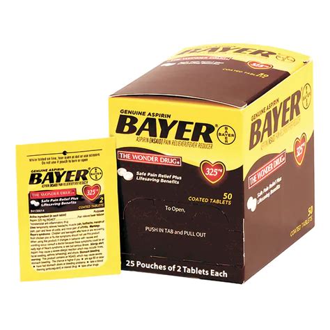 Pain Relief Bayer® 325mg - Suprememed