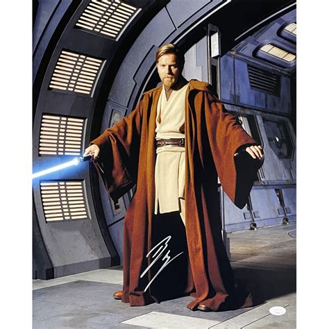 Ewan Mcgregor Signed Obi Wan Kenobi 16x20 Photo Jsa Pristine Auction