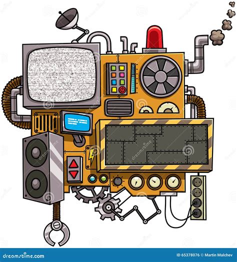 machine cartoons illustrations vector stock images  pictures