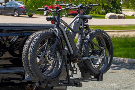 Steel Tilting Fat bike rack E Bike Carrier - Max Capacity 60KG